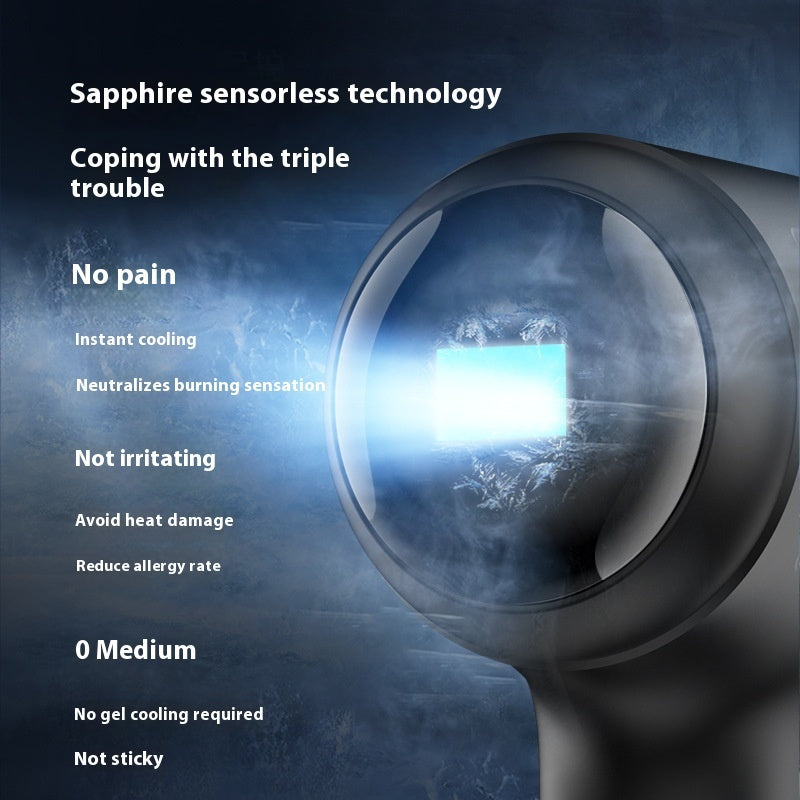Black Gold Freezing Point IPL Device DPL Super Photon Quantum Sr Beautification Tool Brightening Light Spot